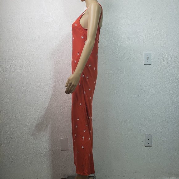 O'Neil Floral Maxi Midi dress with Spaghettis Straps - Picture 3 of 5